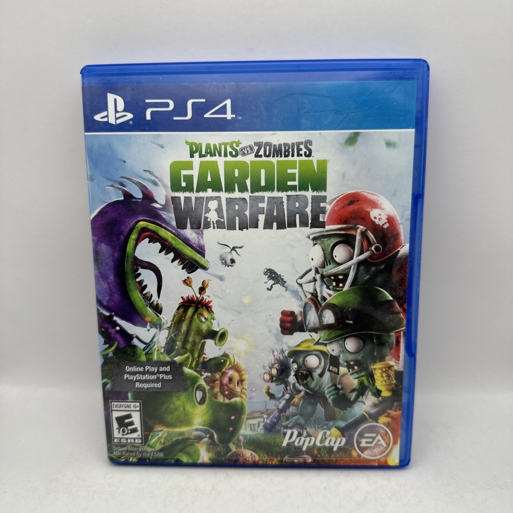 Plants vs. Zombies: Garden Warfare Sony PlayStation 4 2014 PS4 PopCap VGC